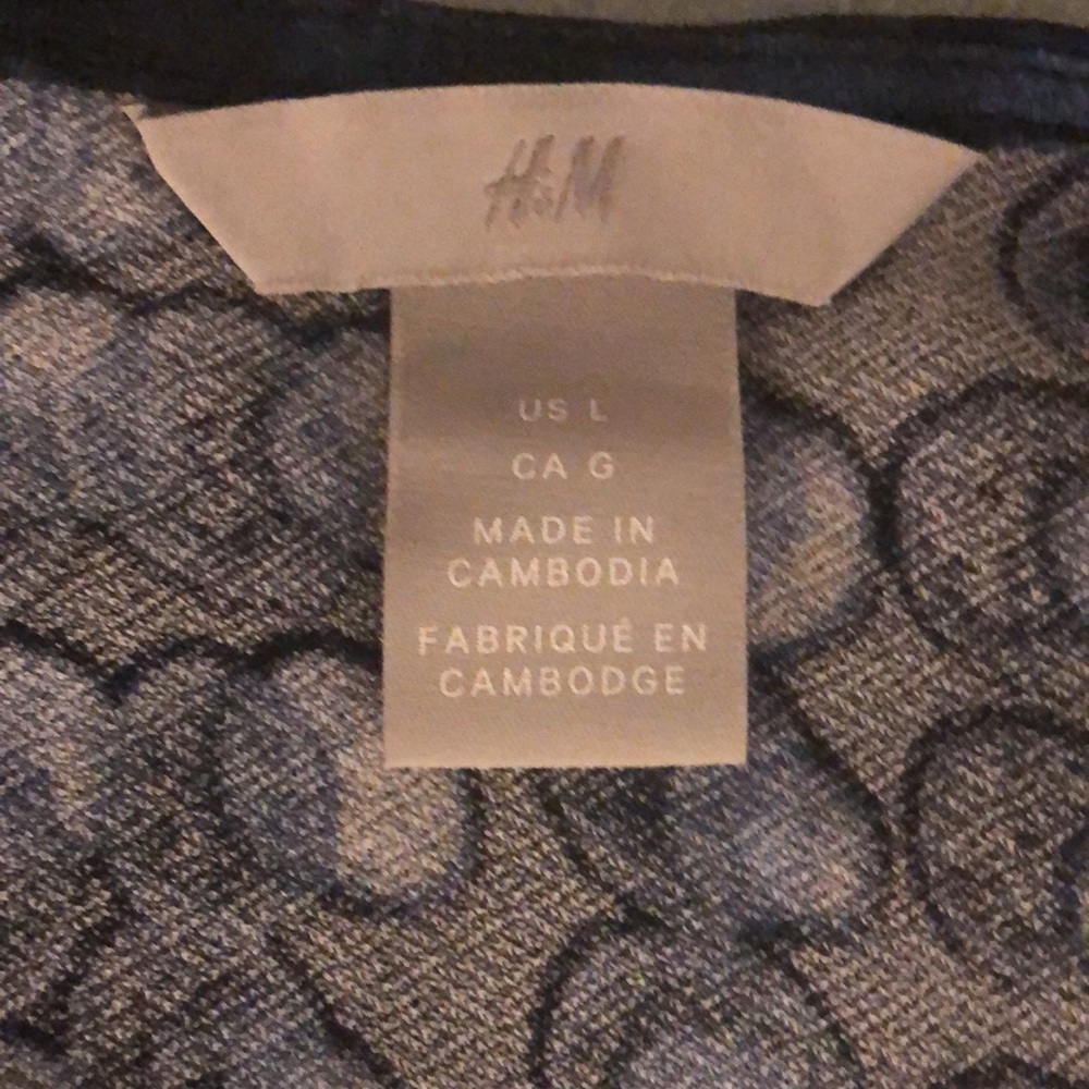 H&M boat neck top. - Picture 3 of 5